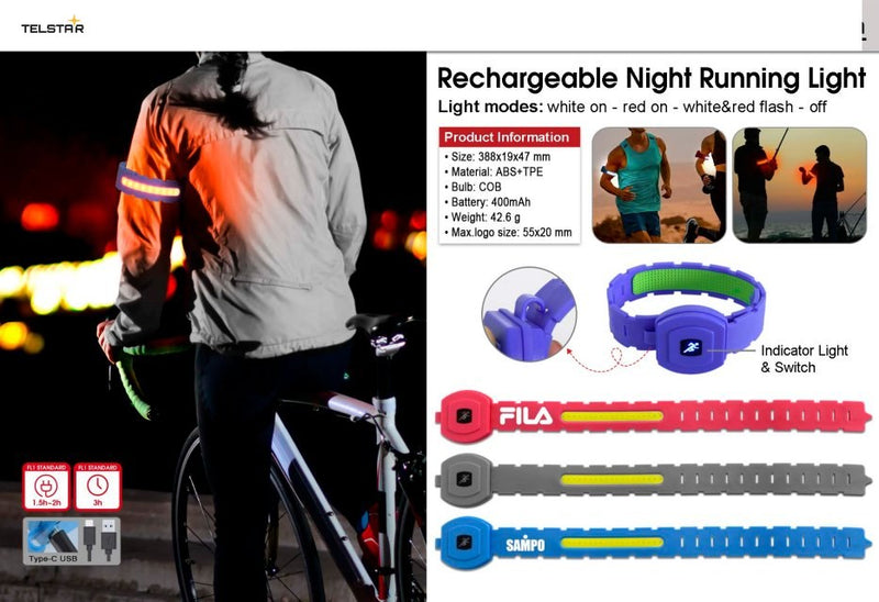 Rechargeable Night Running / Body Light